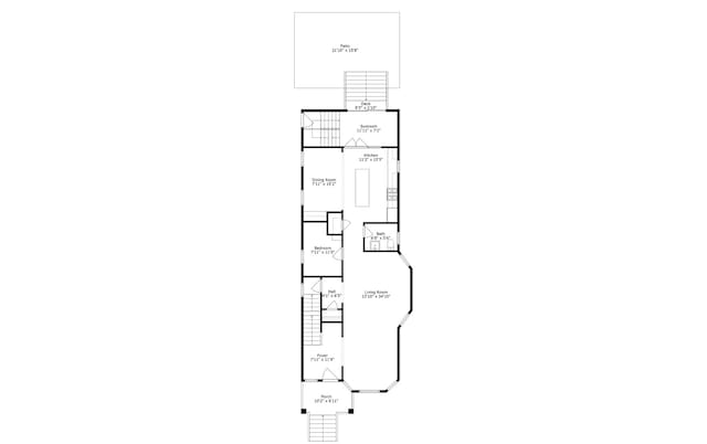 2645 N Mozart St, Chicago, IL 60647 - home floor plan