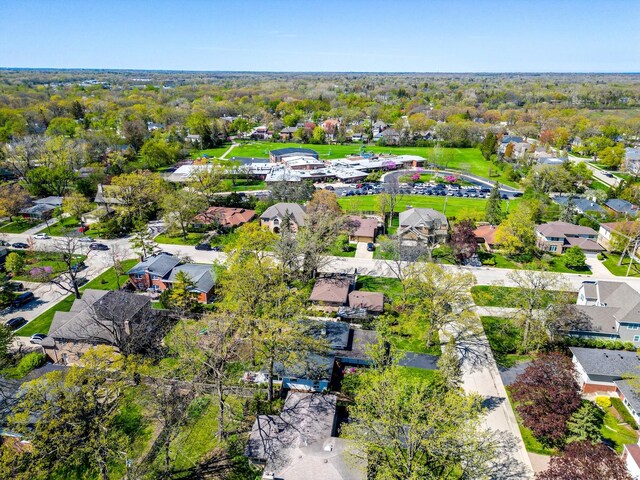 1232 Blackthorn Ln, Deerfield, IL 60015 - aerial perspective of suburban area