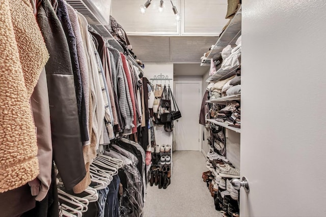 411 W Ontario St Unit 311, Chicago, IL 60654 - spacious closet featuring carpet flooring
