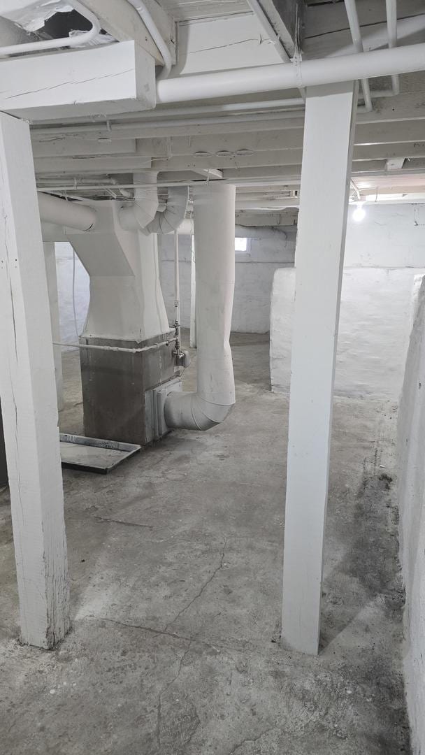 301 N W Ave, Kankakee, IL 60901 - view of unfinished basement