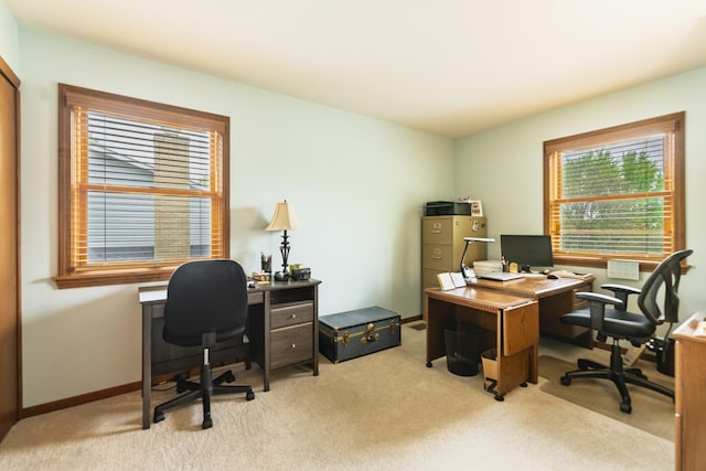 1494 Applegate Dr, Naperville, IL 60565 - office with light carpet