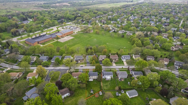 1494 Applegate Dr, Naperville, IL 60565 - aerial overview of property's location with nearby suburban area