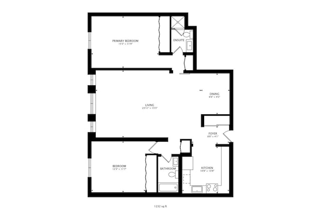 110 S Dunton Ave Unit 2C, Arlington Heights, IL 60005 - room layout