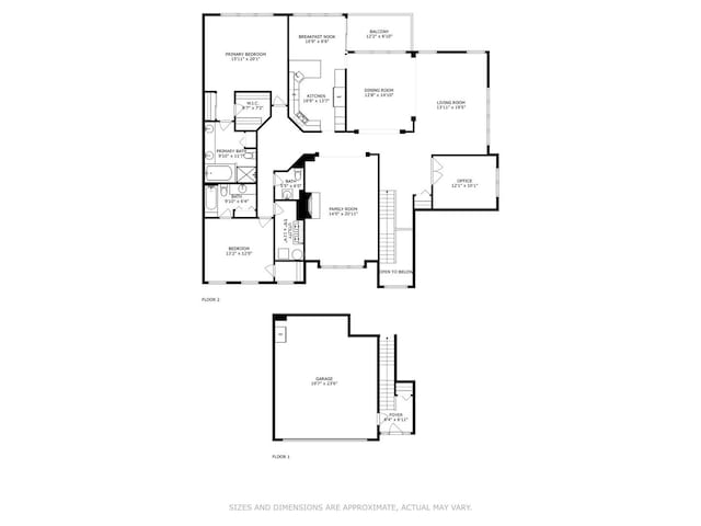 145 Princeton Ln, Glenview, IL 60026 - property floor plan