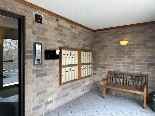 view of community featuring mail area