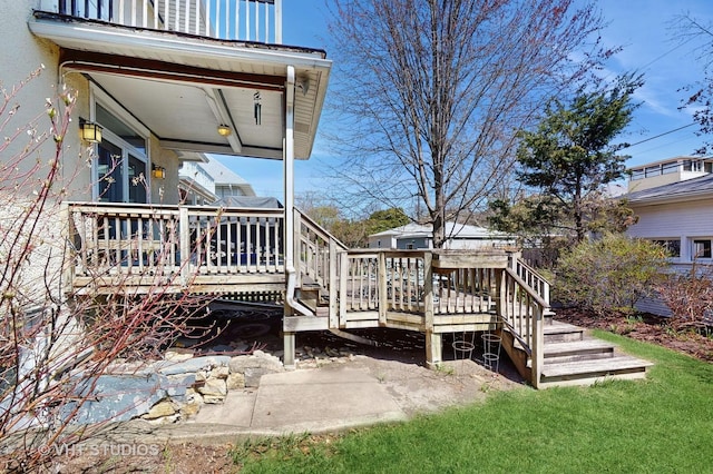 620 S Elmwood Ave, Oak Park, IL 60304 - view of wooden terrace
