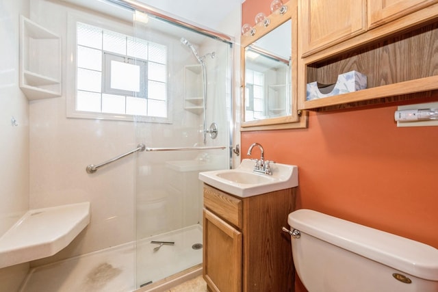 646 W Babcock Ave, Elmhurst, IL 60126 - full bath with toilet, a shower stall, and vanity