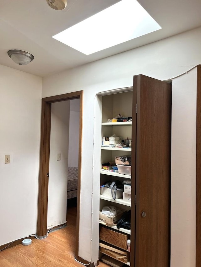 view of closet