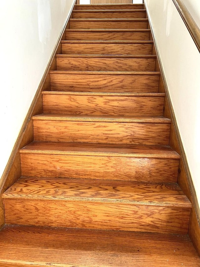 view of staircase