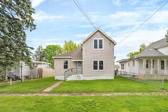 622 E Joliet St, Ottawa, IL 61350 - back of property with roof with shingles