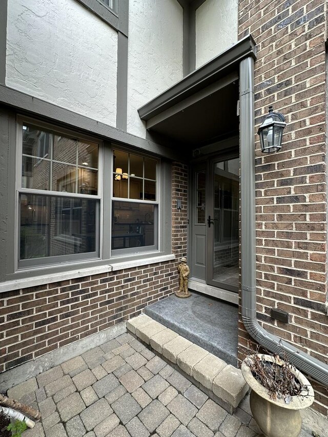 14609 Morningside Rd, Orland Park, IL 60462 - property entrance with brick siding