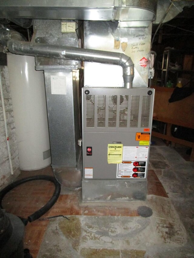 8742 S Racine Ave, Chicago, IL 60620 - utility room with water heater