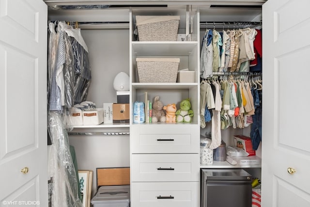 view of closet