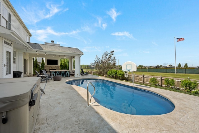 2027 Heatherstone Ct, Plainfield, IL 60586 - view of pool with a patio