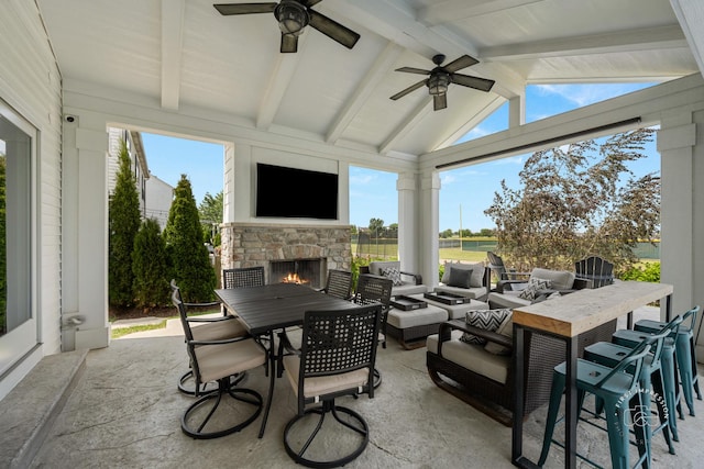2027 Heatherstone Ct, Plainfield, IL 60586 - view of sunroom