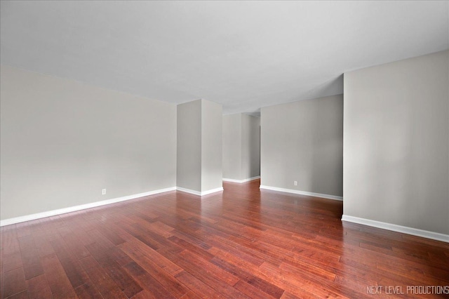 16 Circle Dr E, Montgomery, IL 60538 - empty room with baseboards and wood finished floors