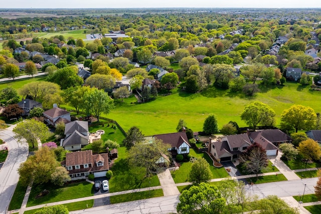 1352 Goldenrod Dr, Naperville, IL 60540 - aerial perspective of suburban area