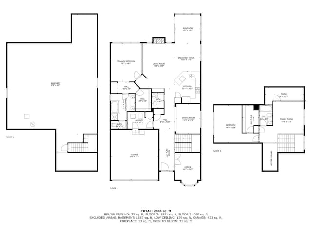 1265 Everwood Ln, Aurora, IL 60505 - room layout