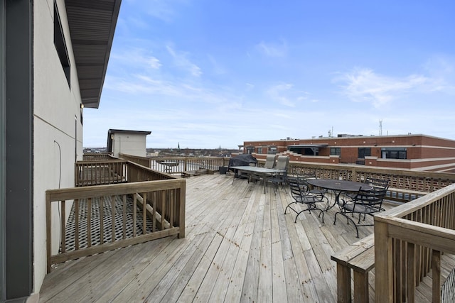 2735 W Armitage Ave Unit 309, Chicago, IL 60647 - deck featuring outdoor dining area