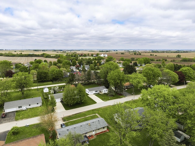 200 W Eisenhower St, Waterman, IL 60556 - birds eye view of property featuring a rural view
