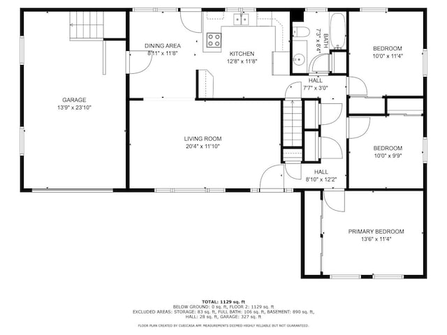 200 W Eisenhower St, Waterman, IL 60556 - floor plan