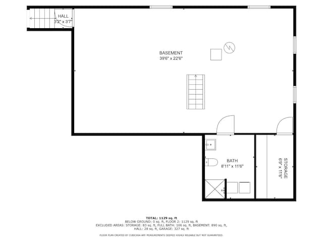 200 W Eisenhower St, Waterman, IL 60556 - floor plan