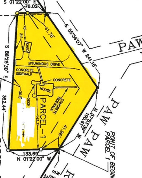 642 Angling Rd, Paw Paw, IL 61353 - survey map / technical document