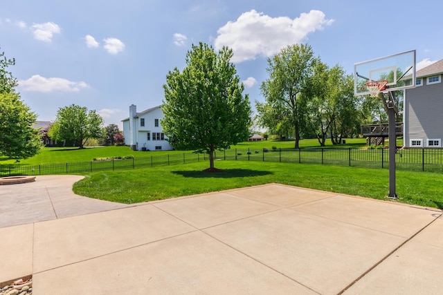 9760 Janel Dr, Bloomington, IL 61705 - view of sport court with community basketball court