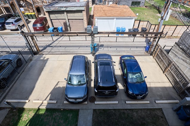 view of patio with fence