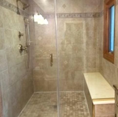 23105 N High Ridge Rd, Barrington, IL 60010 - bathroom with a stall shower