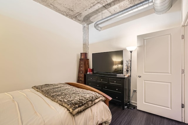 50 E 16th St Unit 1111, Chicago, IL 60616 - bedroom with dark wood-style flooring