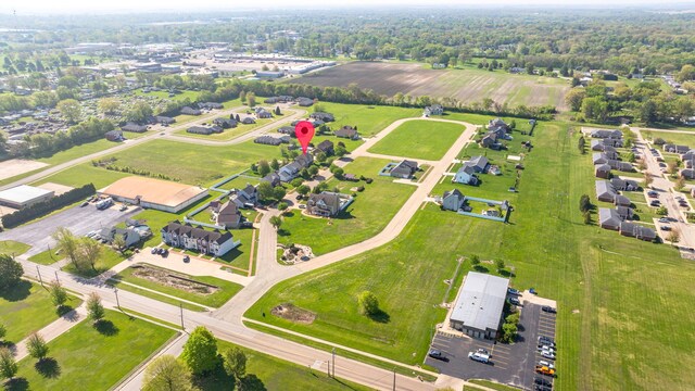 aerial view of property and surrounding area