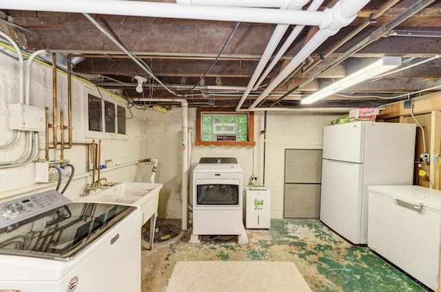 1607 Burlington Ave, Lisle, IL 60532 - laundry room with independent washer and dryer