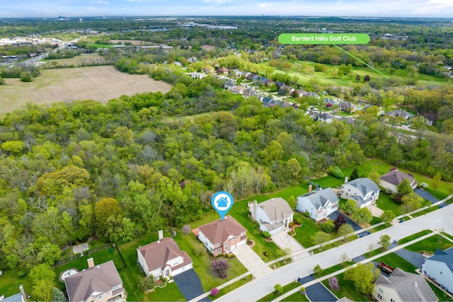 405 Lela Ln, Bartlett, IL 60103 - aerial perspective of suburban area