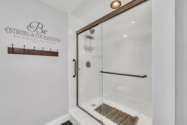 2588 Big Bluestem Rd, Morris, IL 60450 - bathroom featuring a shower stall