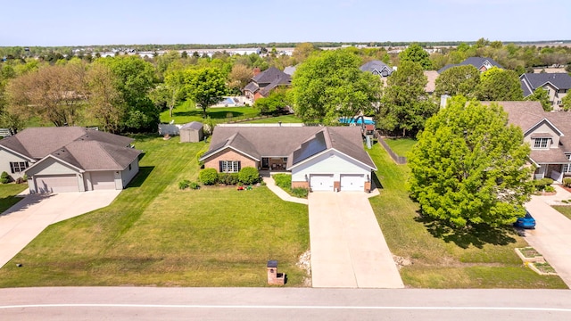 2588 Big Bluestem Rd, Morris, IL 60450 - aerial perspective of suburban area