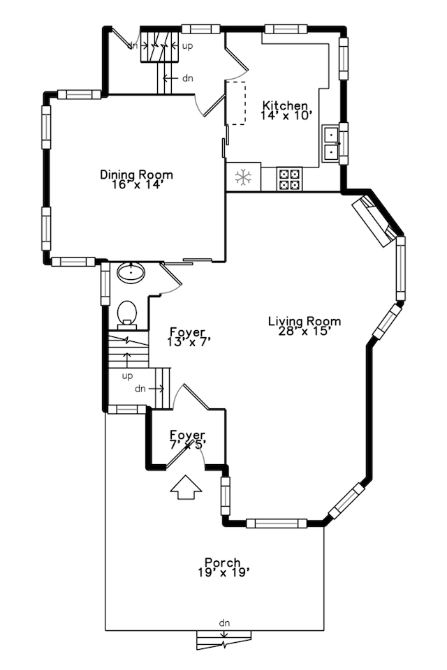 827 Madison St, Evanston, IL 60202 - home floor plan