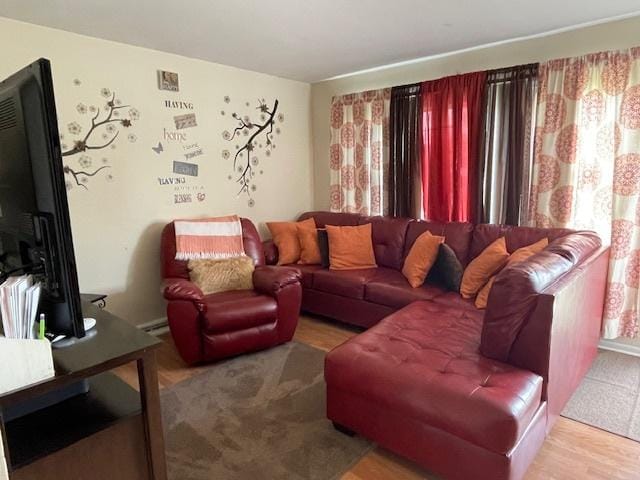 15015 Winchester Ave, Harvey, IL 60426 - living room featuring wood finished floors