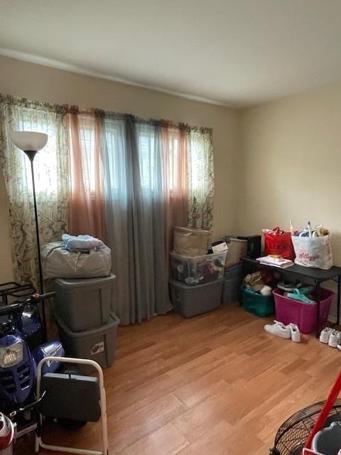 15015 Winchester Ave, Harvey, IL 60426 - miscellaneous room featuring wood finished floors