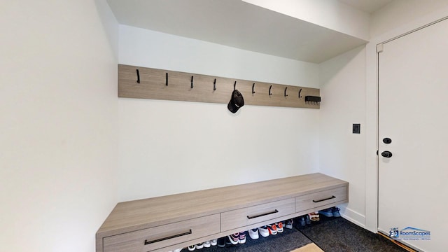 view of mudroom