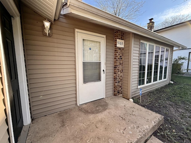 view of property entrance