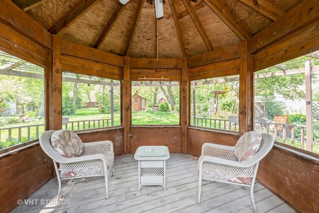 15508 Lavergne Ave, Oak Forest, IL 60452 - sunroom / solarium featuring healthy amount of natural light and a ceiling fan