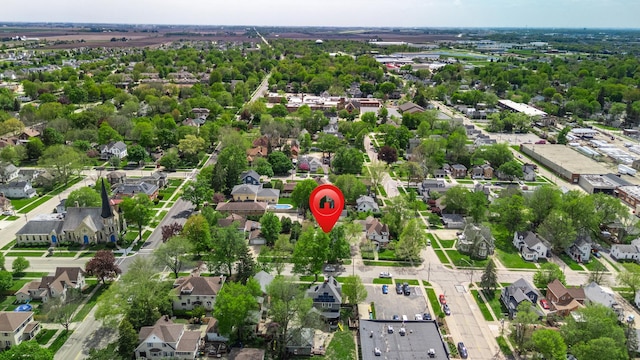 view of property location with nearby suburban area