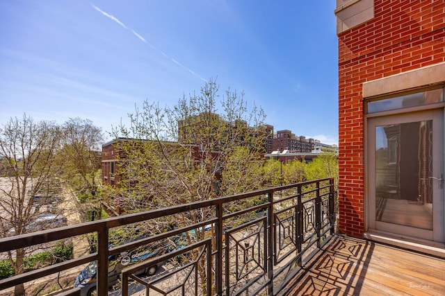 758 W 15th St Unit 3A, Chicago, IL 60607 - view of balcony