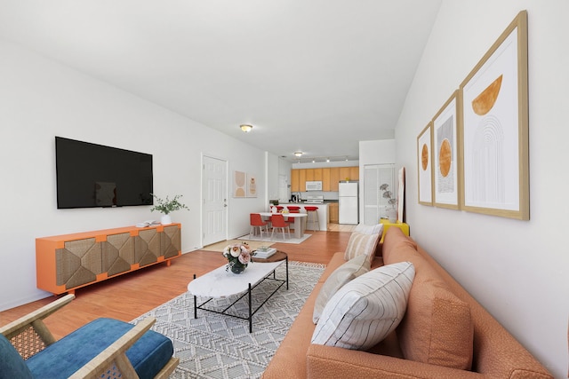 758 W 15th St Unit 3A, Chicago, IL 60607 - living area featuring light wood-style flooring
