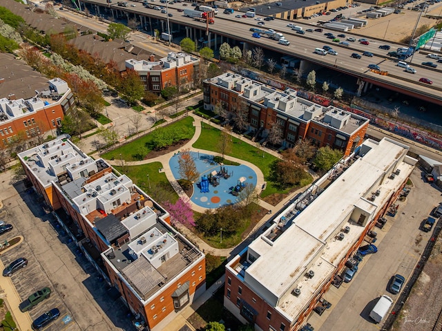 758 W 15th St Unit 3A, Chicago, IL 60607 - aerial view