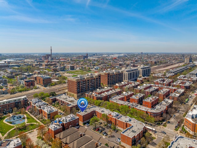 758 W 15th St Unit 3A, Chicago, IL 60607 - drone / aerial view with a view of city