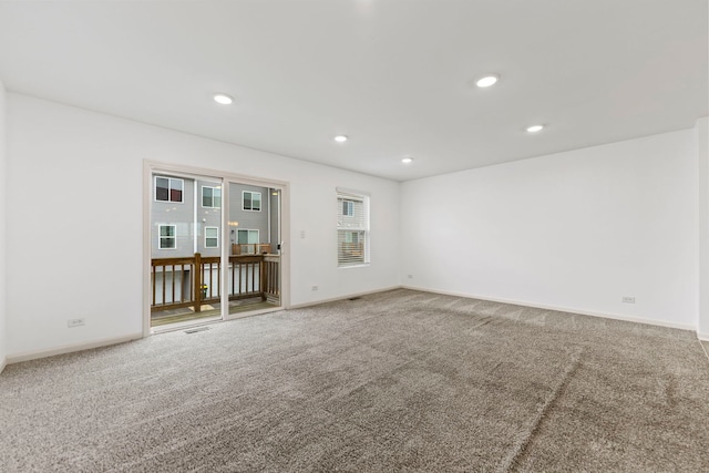 2344 Alison Ave, Pingree Grove, IL 60140 - carpeted spare room with baseboards and recessed lighting