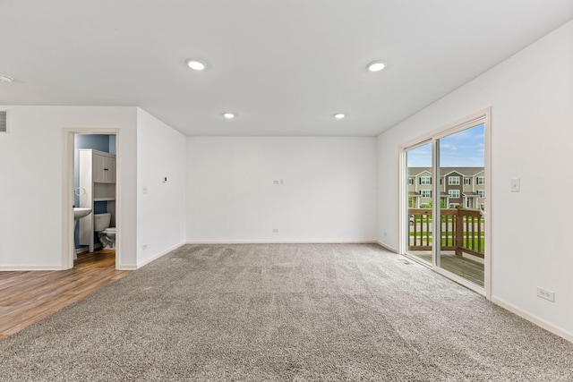 2344 Alison Ave, Pingree Grove, IL 60140 - carpeted empty room with baseboards and recessed lighting