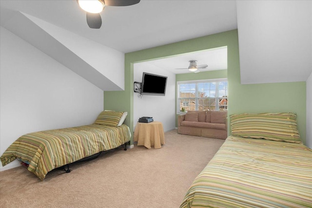 1147 Morgan St, Northbrook, IL 60062 - carpeted bedroom featuring ceiling fan